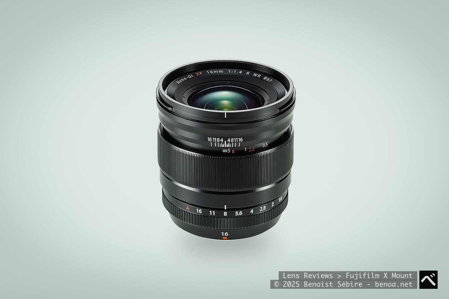 Fujinon XF 16mm F1.4 Review