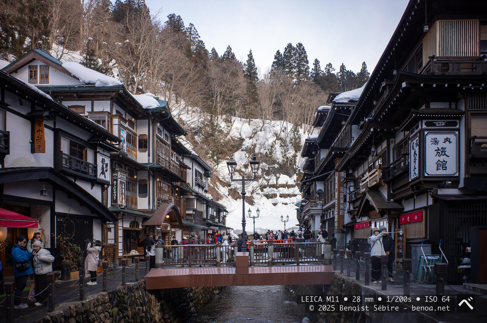 Day in Ginzan Onsen